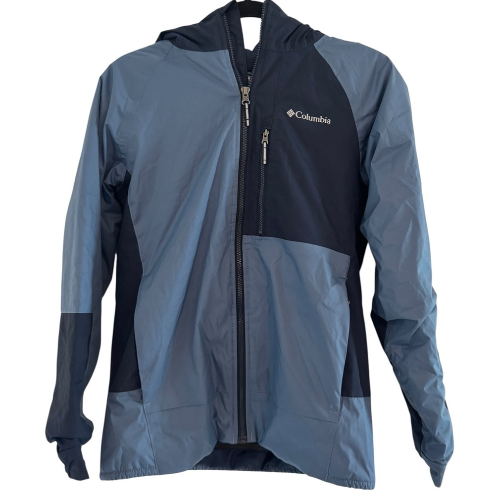 Columbia Blue Snow Problem Girls Winter Outgrow Jacket, Size L Youth